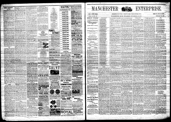 Manchester enterprise. Vol. 11 no. 10 (1877 November 29)