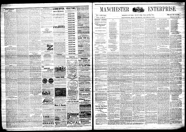 Manchester enterprise. Vol. 11 no. 12 (1877 December 13)