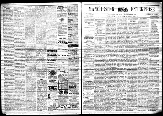 Manchester enterprise. Vol. 11 no. 13 (1877 December 20)