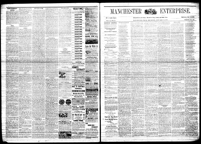 Manchester enterprise. Vol. 11 no. 18 (1878 January 24)