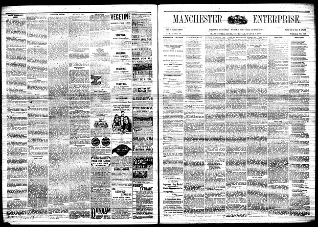 Manchester enterprise. Vol. 11 no. 24 (1878 March 7)