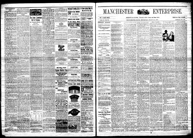 Manchester enterprise. Vol. 11 no. 26 (1878 March 21)