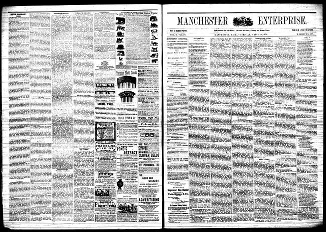 Manchester enterprise. Vol. 11 no. 27 (1878 March 28)