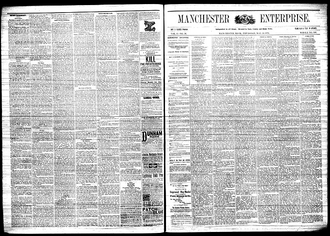 Manchester enterprise. Vol. 11 no. 36 (1878 May 30)