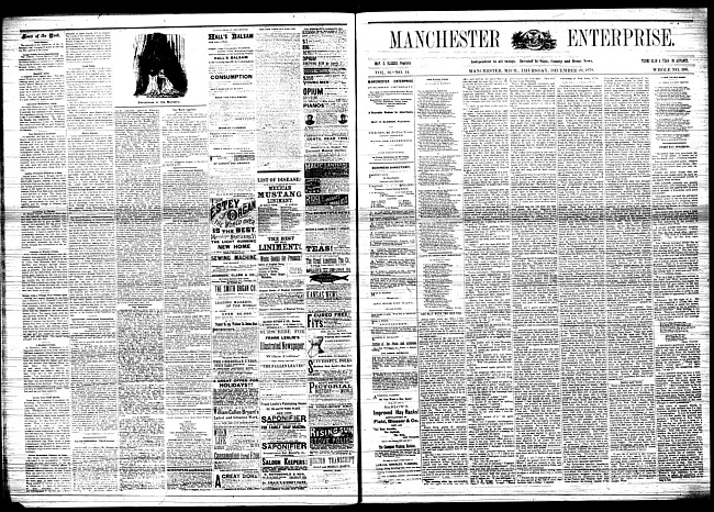 Manchester enterprise. Vol. 12 no. 14 (1878 December 26)