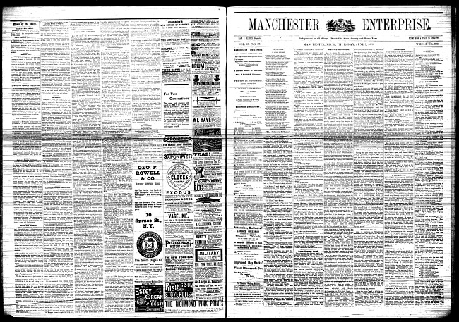 Manchester enterprise. Vol. 12 no. 37 (1879 June 5)