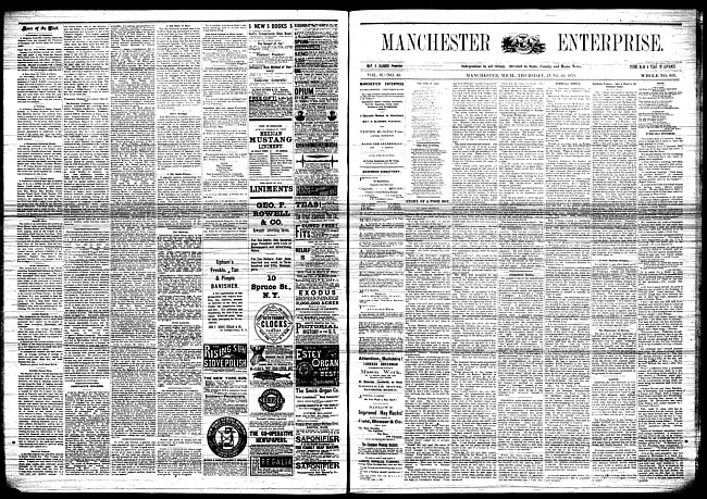 Manchester enterprise. Vol. 12 no. 40 (1879 June 26)