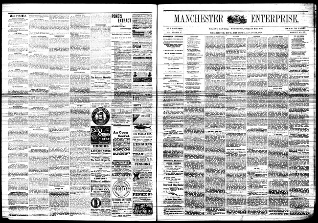Manchester enterprise. Vol. 12 no. 47 (1879 August 14)