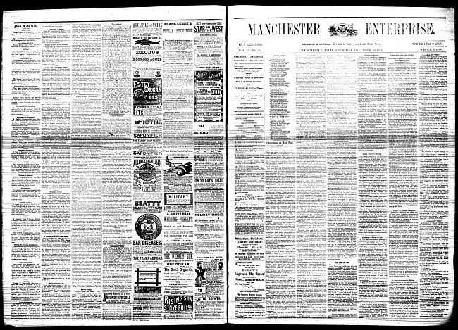 Manchester enterprise. Vol. 13 no. 14 (1879 December 25)