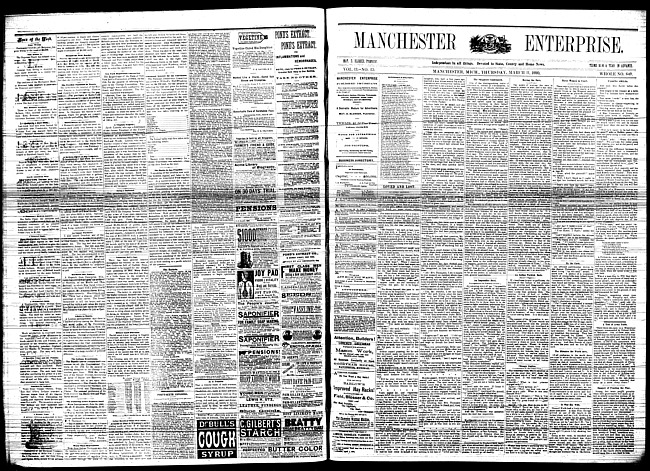 Manchester enterprise. Vol. 13 no. 25 (1880 March 11)