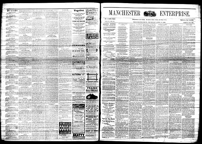 Manchester enterprise. Vol. 13 no. 32 (1880 April 29)