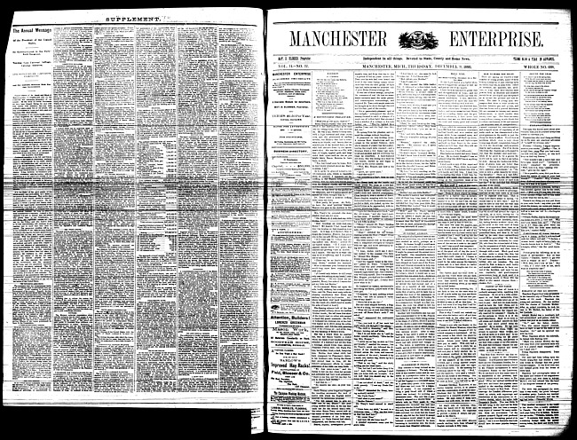 Manchester enterprise. Vol. 14 no. 12 (1880 December 9)