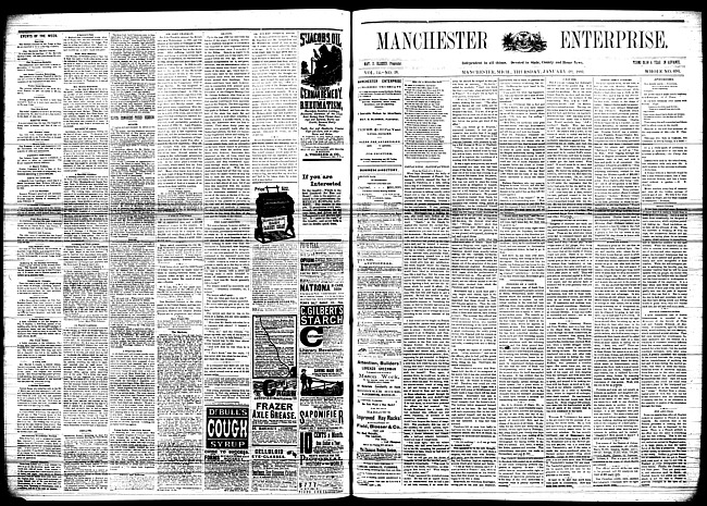 Manchester enterprise. Vol. 14 no. 18 (1881 January 20)