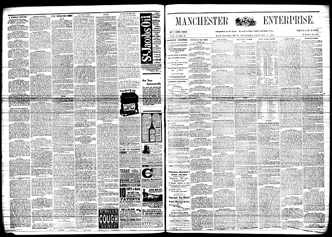 Manchester enterprise. Vol. 14 no. 19 (1881 January 27)