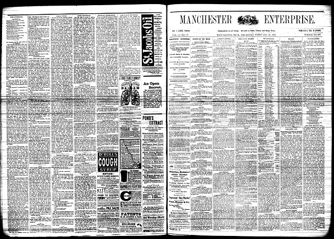 Manchester enterprise. Vol. 14 no. 21 (1881 February 10)