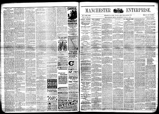 Manchester enterprise. Vol. 14 no. 24 (1881 March 3)