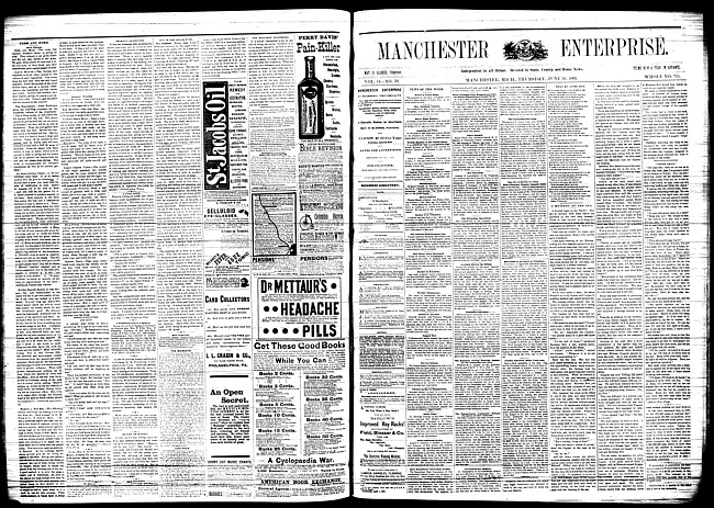 Manchester enterprise. Vol. 14 no. 39 (1881 June 16)