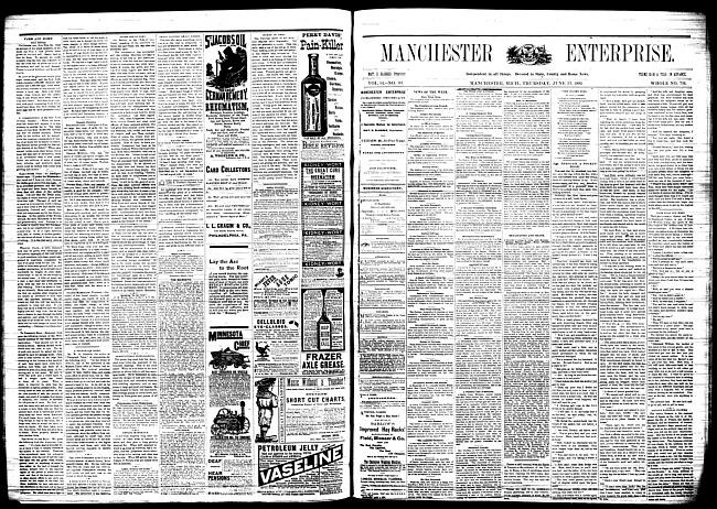 Manchester enterprise. Vol. 14 no. 40 (1881 June 23)