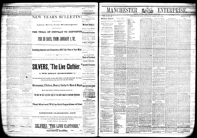 Manchester enterprise. Vol. 15 no. 20 (1882 February 2)