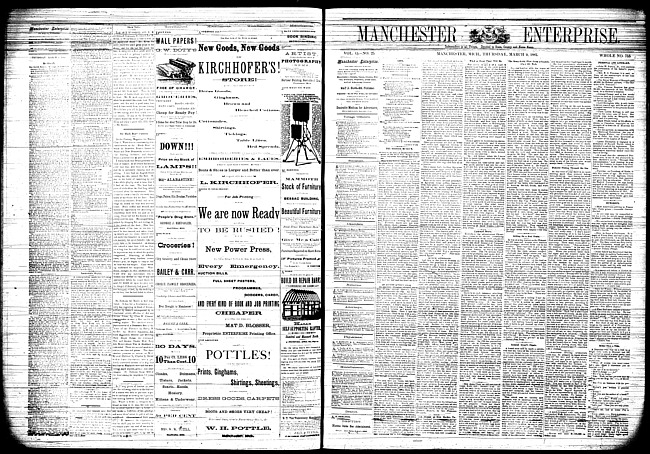 Manchester enterprise. Vol. 15 no. 25 (1882 March 9)