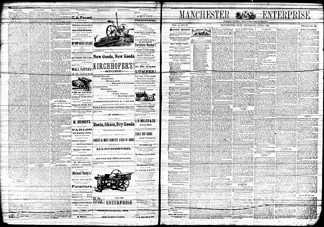 Manchester enterprise. Vol. 15 no. 37 (1882 June 1)