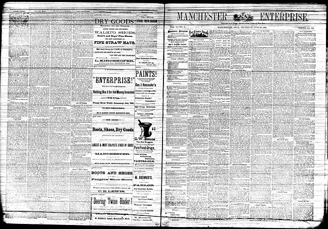 Manchester enterprise. Vol. 15 no. 41 (1882 June 29)