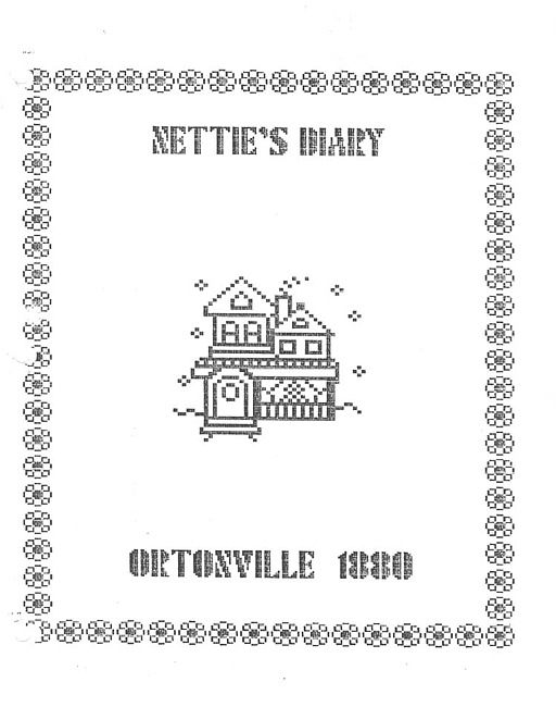 Diary of Nettie Maltby Young Ortonville 1880