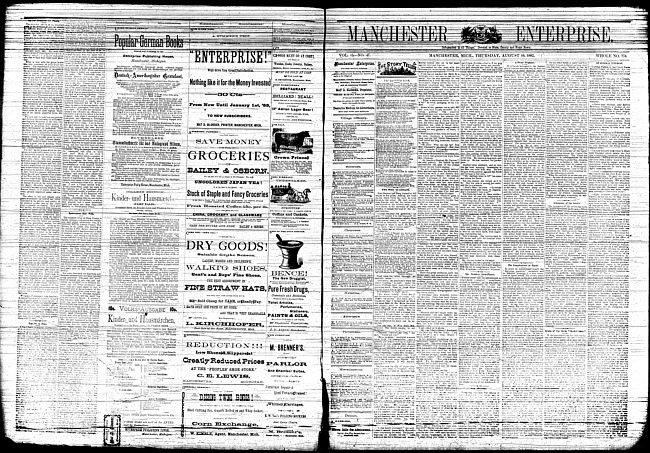 Manchester enterprise. Vol. 15 no. 47 (1882 August 10)