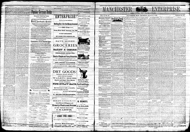 Manchester enterprise. Vol. 15 no. 48 (1882 August 17)