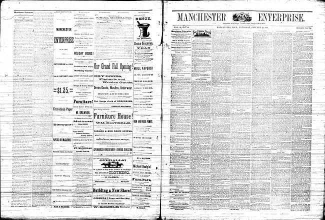 Manchester enterprise. Vol. 16 no. 18 (1883 January 18)