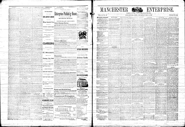 Manchester enterprise. Vol. 16 no. 36 (1883 May 24)