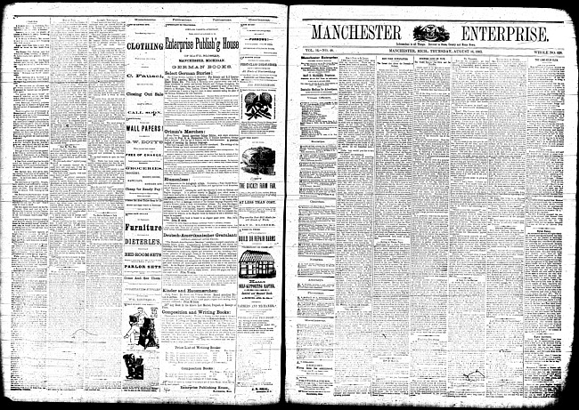 Manchester enterprise. Vol. 16 no. 48 (1883 August 16)