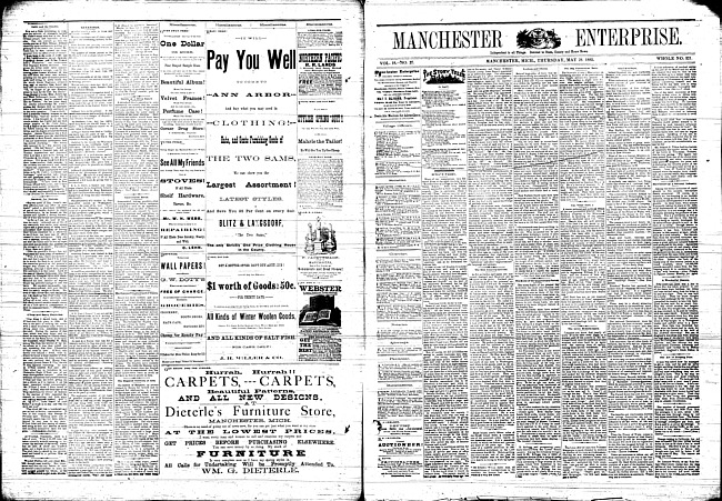Manchester enterprise. Vol. 18 no. 37 (1885 May 28)