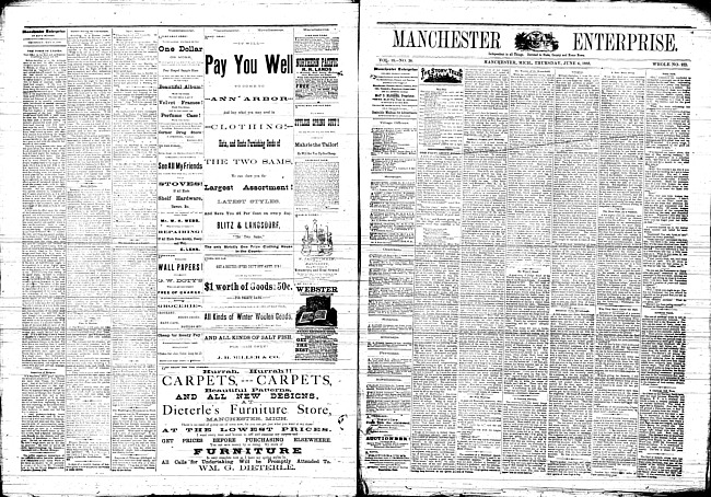 Manchester enterprise. Vol. 18 no. 38 (1885 June 4)