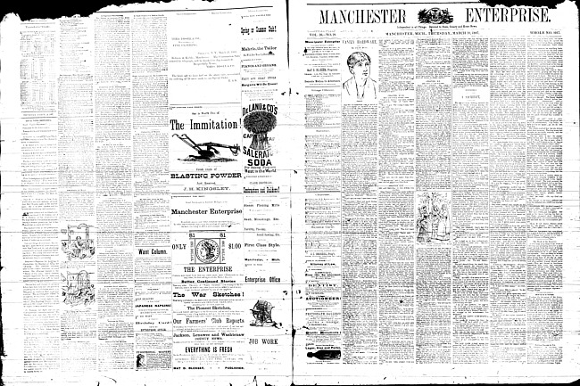 Manchester enterprise. Vol. 20 no. 29 (1887 March 31)