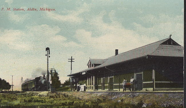 Pere Marquette Station, Alden, Michigan