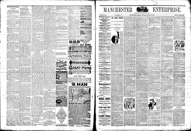 Manchester enterprise. Vol. 24 no. 28 (1891 March 26)