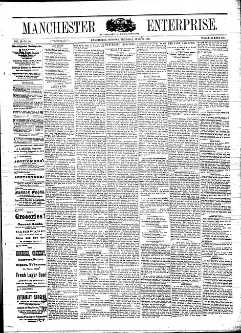 Manchester enterprise. Vol. 24 no. 40 (1891 June 18)