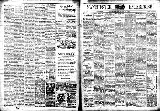 Manchester enterprise. Vol. 26 no. 35 (1893 May 11)