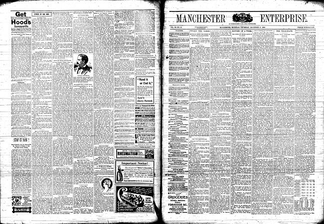 Manchester enterprise. Vol. 30 no. 15 (1896 December 17)