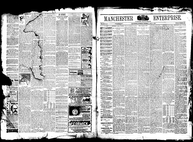 Manchester enterprise. Vol. 30 no. 32 (1897 April 15)