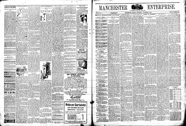 Manchester enterprise. Vol. 30 no. 52 (1897 September 2)