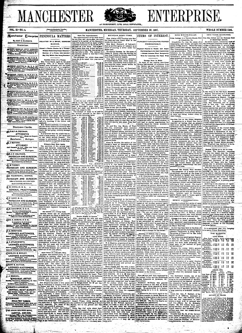 Manchester enterprise. Vol. 31 no. 4 (1897 September 30)