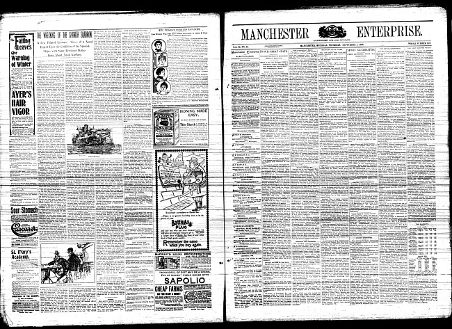 Manchester enterprise. Vol. 31 no. 52 (1898 September 1)