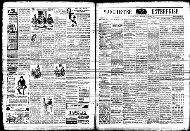 Manchester enterprise. Vol. 32 no. 12 (1898 November 24)
