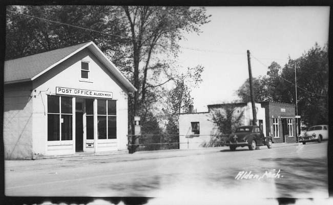 Post Office Alden, Michigan