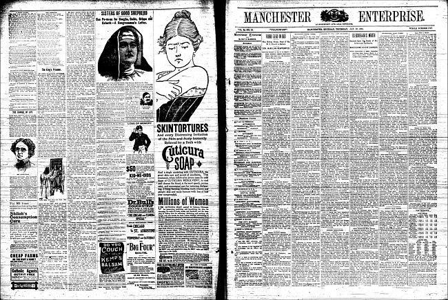 Manchester enterprise. Vol. 34 no. 19 (1901 January 10)