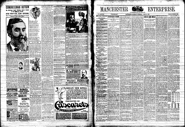 Manchester enterprise. Vol. 34 no. 32 (1901 April 11)
