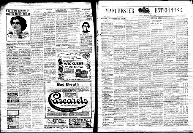Manchester enterprise. Vol. 34 no. 39 (1901 May 30)