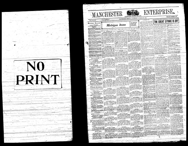 Manchester enterprise. Vol. 36 no. 8 (1902 October 23)